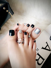 Pro Artificial Acrylic Toe Nails β 24pcs Press-On Nail Patch Set