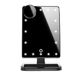Touch Screen Makeup Mirror β 20 LED Light Bluetooth Speaker