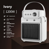 🔥 1200W 2-in-1 Room Heater – Table Heater with Humidifier 🏠