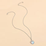 Retro Dragonfly Pendant Necklace – Green Crystal Ladies’ Jewelry