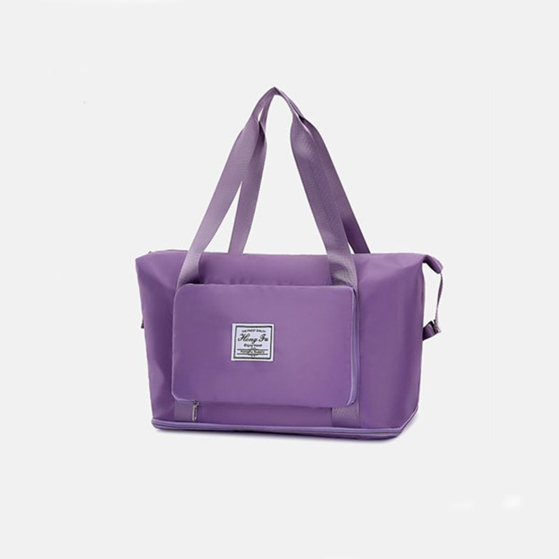 Foldable Travel Gym Bag – Waterproof Large Capacity Weekender for Women