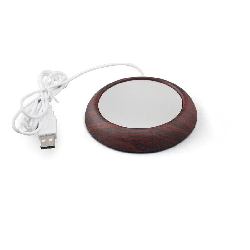 🔥 USB Heating Coaster – Creative Mug Warmer for Home & Office