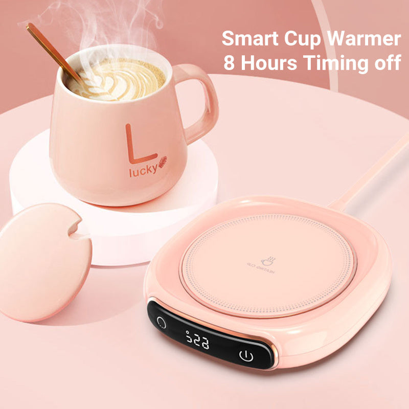 🔥 Coffee Mug Warmer – Smart Heating Coaster for Desktop Drinks ☕