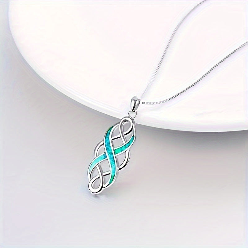 Irish Celtic Knot Pendant Necklace – Elegant Unisex Jewelry