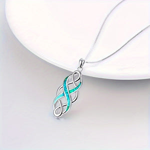 Irish Celtic Knot Pendant Necklace – Elegant Unisex Jewelry