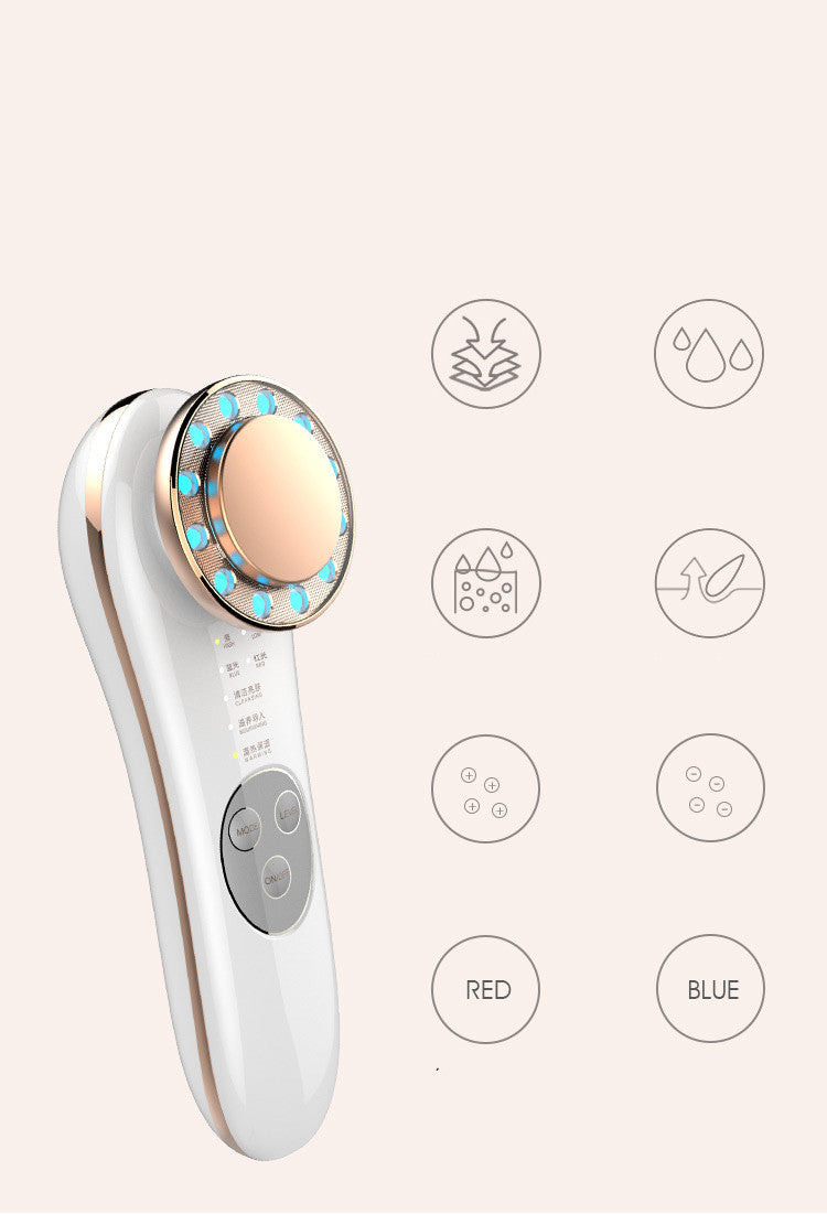 7-in-1 Facial Massager – Galvanic Face Lifting & Tightening Machine