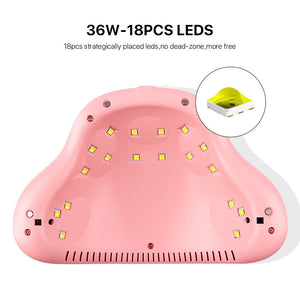 Rainbow10 Smart Nail Phototherapy Machine – LED UV Gel Nail Dryer