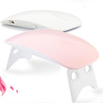 Light Therapy USB Nail Lamp – Portable 6W LED Nail Dryer Machine