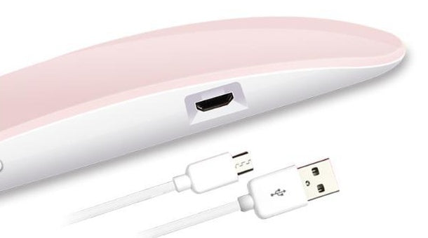 Light Therapy USB Nail Lamp – Portable 6W LED Nail Dryer Machine