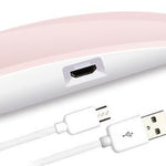 Light Therapy USB Nail Lamp – Portable 6W LED Nail Dryer Machine