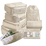 8-Piece Travel Storage Bag Set – Luggage Divider & Packing Organizer