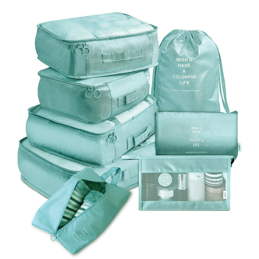 8-Piece Travel Storage Bag Set – Luggage Divider & Packing Organizer