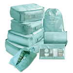 8-Piece Travel Storage Bag Set – Luggage Divider & Packing Organizer