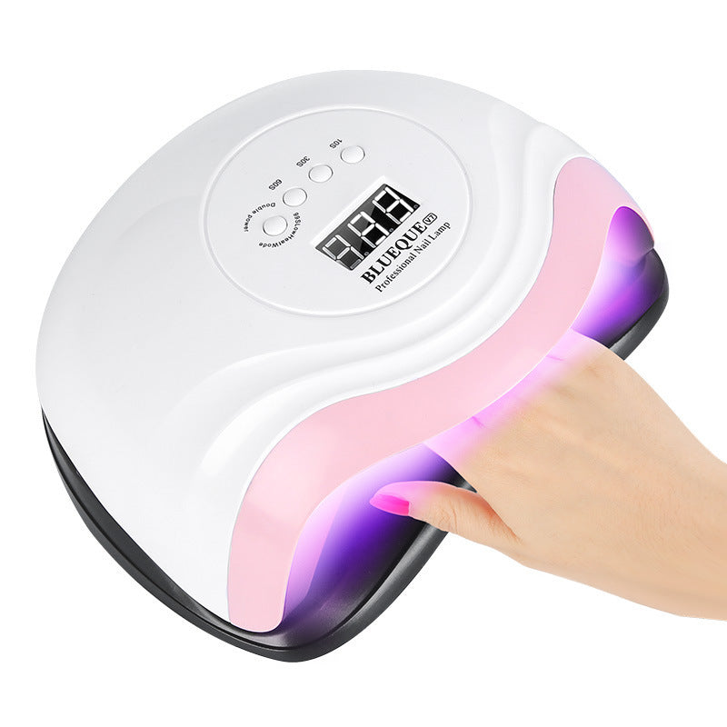 168W Manicure Lamp LED UV Nail Dryer – Professional Gel Nail Phototherapy Machine