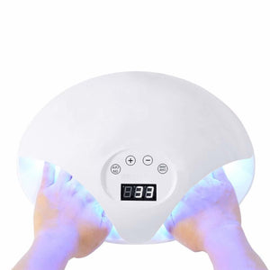 Nail Art Light Therapy Lamp – LED UV Nail Polish Glue Hand Dryer