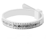 Standard Ring Measuring Ruler – Finger Size Measuring Tape Tool
