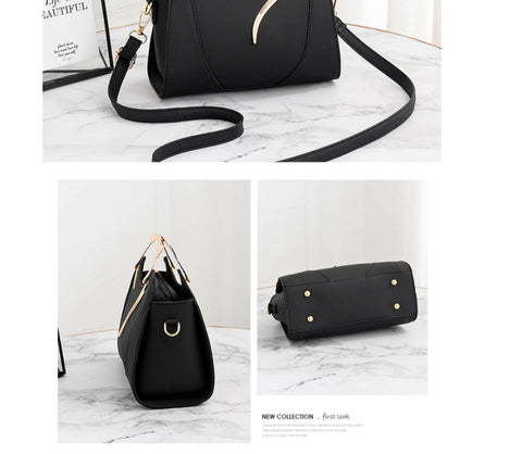 Fashion PU Leather Handbag – Elegant Women’s Messenger Bag
