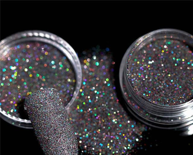 Holographic Nail Glitter – Sparkling, Color-Shifting & Easy Nail Decoration