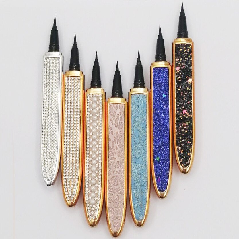 Self-Adhesive False Eyelashes with Multicolor Eyeliner – No Glue
