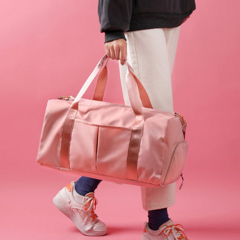 Waterproof Fitness Sports Duffel Bag – Gym & Travel Weekender Bag