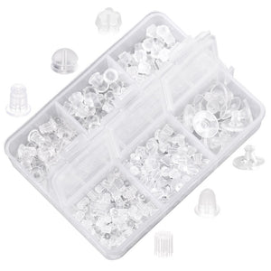 650pcs Innovative Earring Rubber Stoppers – Practical Jewelry Accessories