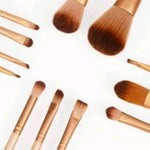 12pcs Makeup Brush Set – Professional Makeup Tools with Iron Box