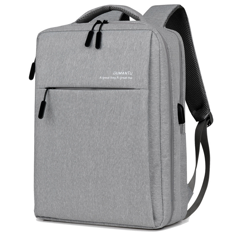 Waterproof Shockproof Laptop Backpack – USB Charging Travel Bag