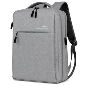 Waterproof Shockproof Laptop Backpack – USB Charging Travel Bag