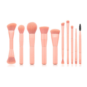 10pcs Makeup Brushes Set – Foundation, Eyeshadow & Blending Kit