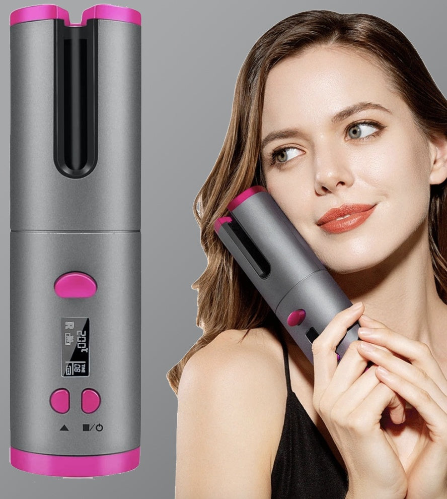 Multifunctional Automatic Wireless Curling Iron for Effortless Curls