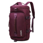 Waterproof Gym Fitness Bag – Outdoor Sport & Travel Casual Backpack