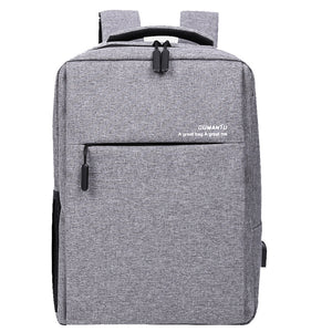 Waterproof Shockproof Laptop Backpack – USB Charging Travel Bag