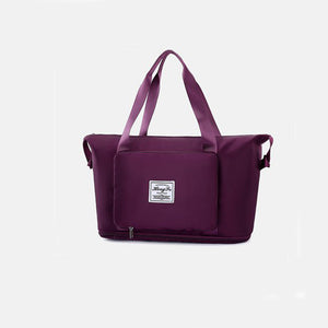 Foldable Travel Gym Bag – Waterproof Large Capacity Weekender for Women