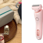 2-in-1 Hair Removal Epilator – USB Rechargeable Trimmer & Body Shaver