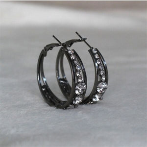 European & American Mosaic Earrings – Air Drill Fashion Jewelry