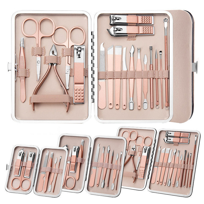 Professional Nail Clippers Set – Scissors, Pliers, Pedicure Knife & Grooming Tools