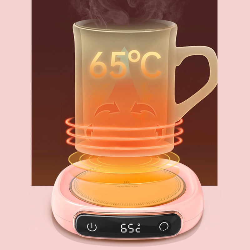 🔥 Coffee Mug Warmer – Smart Heating Coaster for Desktop Drinks ☕