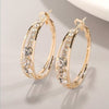 European & American Mosaic Earrings – Air Drill Fashion Jewelry
