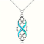 Irish Celtic Knot Pendant Necklace – Elegant Unisex Jewelry
