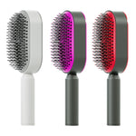 Self-Cleaning Hair Brush – Anti-Static Scalp Massage Comb for Women