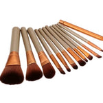 12pcs Makeup Brush Set – Professional Makeup Tools with Iron Box