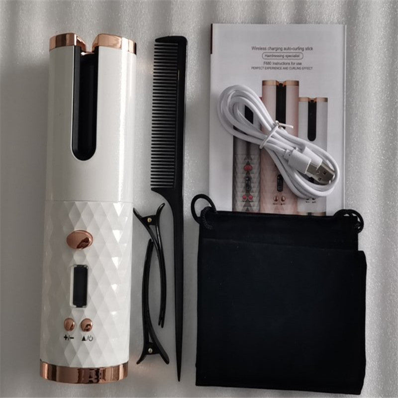 Multifunctional Automatic Wireless Curling Iron for Effortless Curls