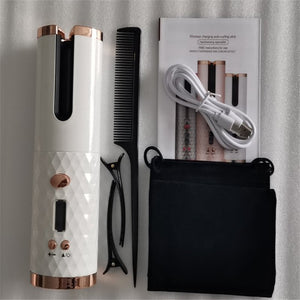 Multifunctional Automatic Wireless Curling Iron for Effortless Curls