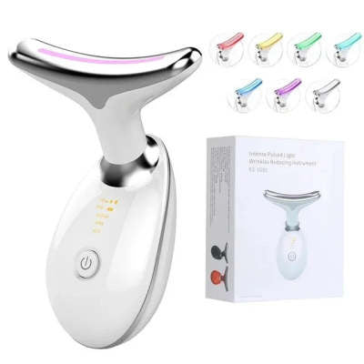 EMS Thermal Neck Lifting Massager – Electric Wrinkle Remover & Tightener