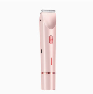 2-in-1 Hair Removal Epilator – USB Rechargeable Trimmer & Body Shaver