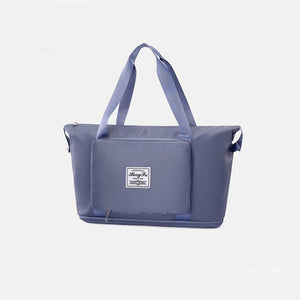 Foldable Travel Gym Bag – Waterproof Large Capacity Weekender for Women