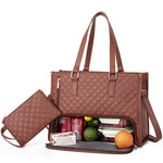 Women’s Thermal Lunch Tote Bag – Large Capacity Leak-Proof Handbag