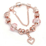 Fashion Love Geometric Bracelet – Rose Gold Jewelry for Women