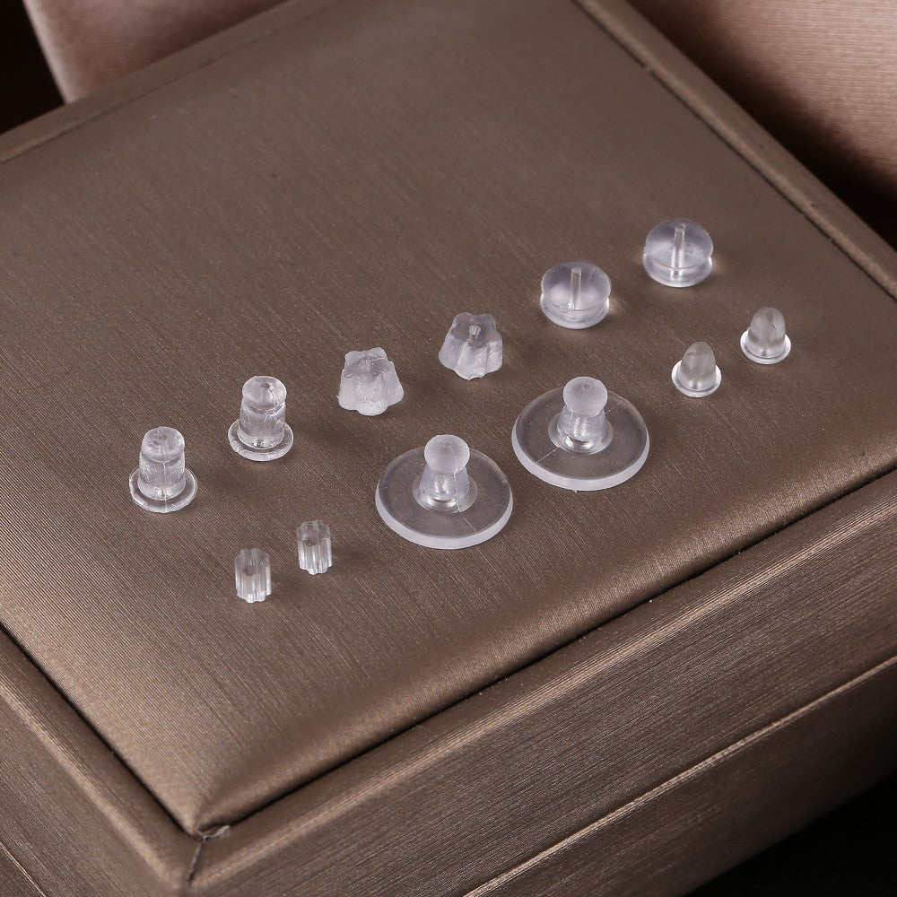 650pcs Innovative Earring Rubber Stoppers – Practical Jewelry Accessories