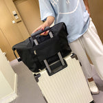 Foldable Travel Gym Bag – Waterproof Large Capacity Weekender for Women